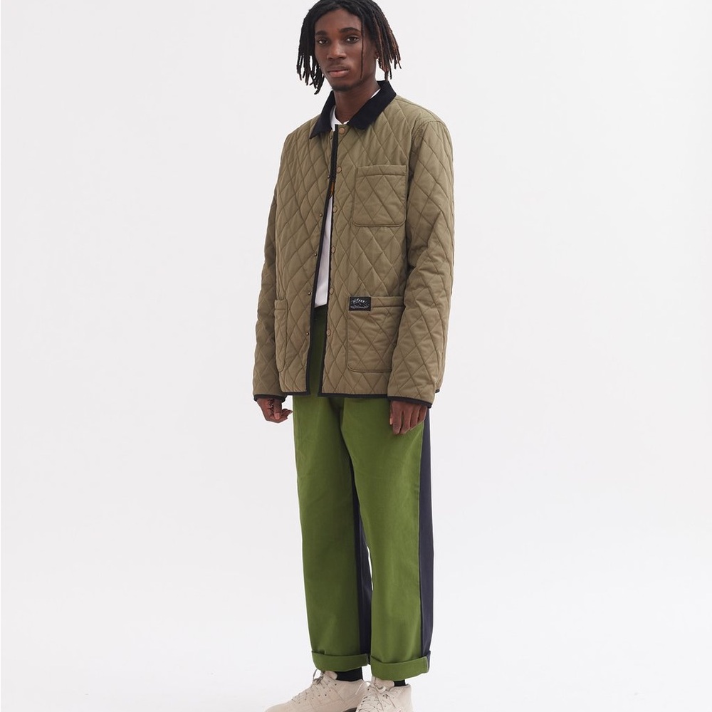 Quilted Olive Jacket